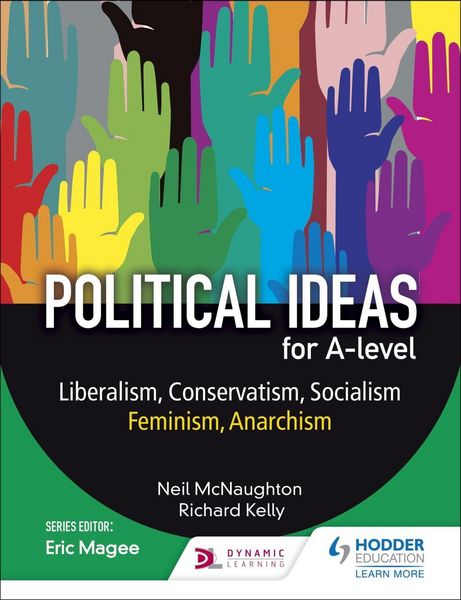 Produktbild: Political ideas for A Level: Liberalism, Conservatism, Socialism, Feminism, Anarchism