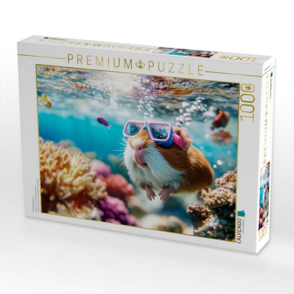 Produktbild: CALVENDO Puzzle Tauchabenteuer | 1000 Teile Lege-Gr&ouml;&szlig;e 64x48cm Foto-Puzzle f&uuml;r gl&uuml;ckliche Stunden