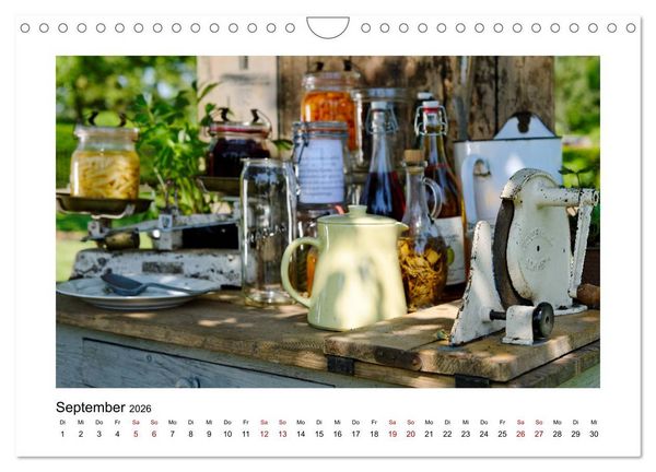 Produktbild: Garten-Idylle 2026 (Wandkalender 2026 DIN A4 quer), CALVENDO Monatskalender
