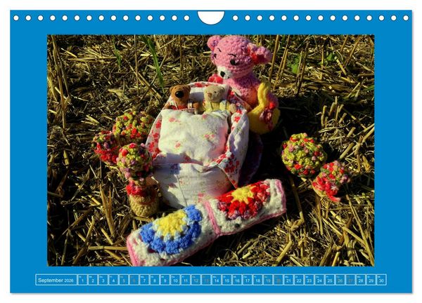 Produktbild: Der Baerchenladen, Teddys und Kunst zum Verlieben (Wandkalender 2026 DIN A4 quer), CALVENDO Monatskalender