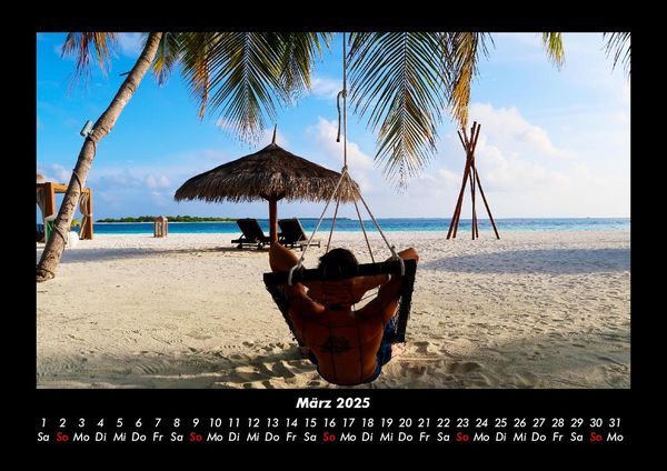 Produktbild: Palmentraum 2025 Fotokalender DIN A3
