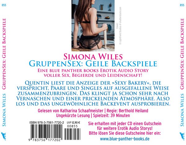 Produktbild: GruppenSex: Geile Backspiele | Erotik Audio Story | Erotisches Hörbuch Audio-CD
