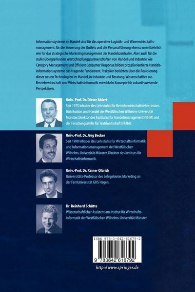 Produktbild: Informationssysteme f&uuml;r das Handelsmanagement