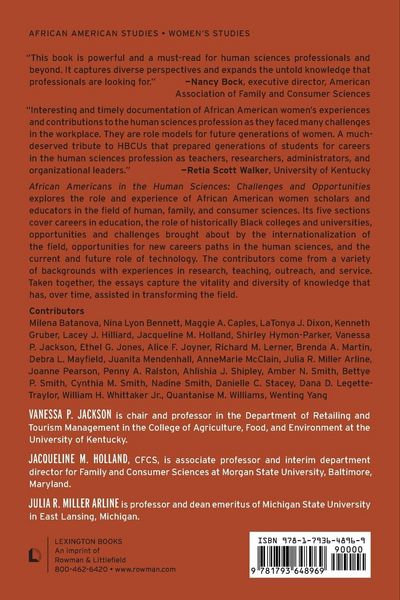 Produktbild: African Americans in the Human Sciences