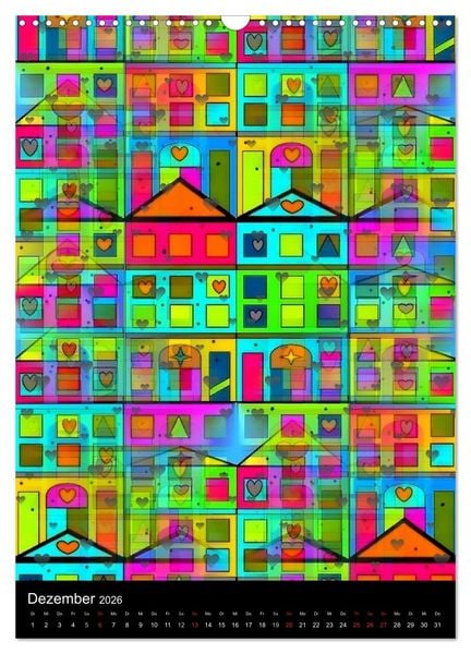 Produktbild: Pop ist auch eine ART von Nico Bielow (Wandkalender 2026 DIN A3 hoch), CALVENDO Monatskalender