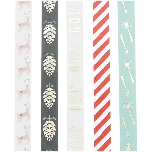 Produktbild: Tape Set I love Christmas, , 5 Stk, 1,5cm x 10m