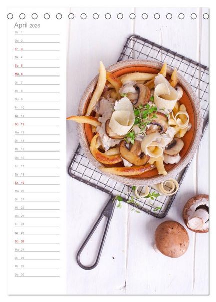 Produktbild: Guten Appetit ! (Tischkalender 2026 DIN A5 hoch), CALVENDO Monatskalender
