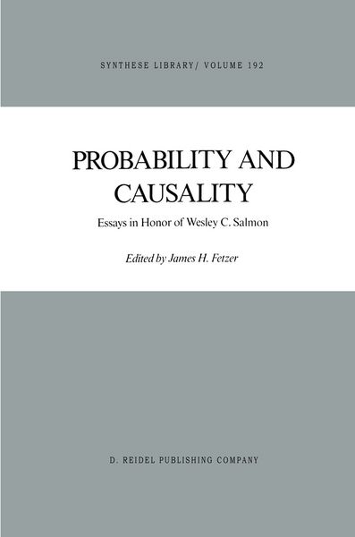 Produktbild: Probability and Causality