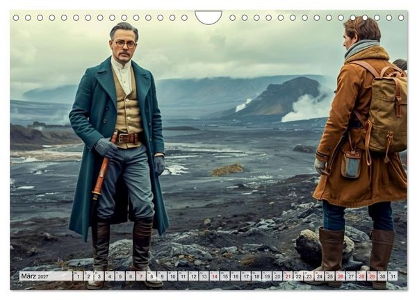 Produktbild: Die Reise zum Mittelpunkt der Erde (Wandkalender 2027 DIN A4 quer), CALVENDO Monatskalender