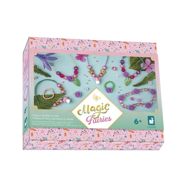 Produktbild: Feenschmuck &ndash; Magisches Bastelset f&uuml;r kreative Kinder (7 Schmuckst&uuml;cke)