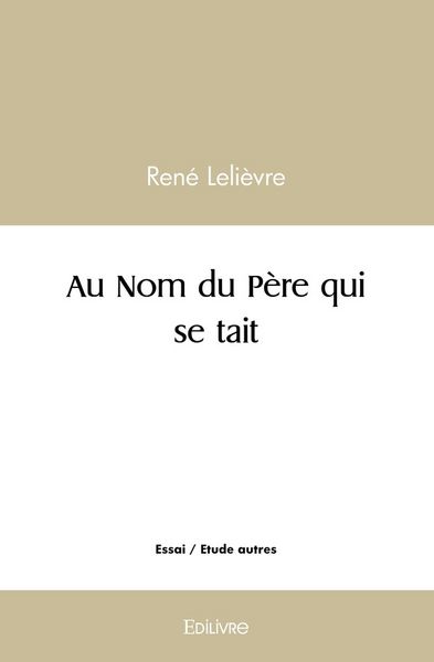 Produktbild: Au Nom du P&egrave;re qui se tait
