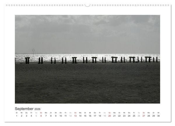 Produktbild: Wangerooge. Der Charme des Ostanlegers (hochwertiger Premium Wandkalender 2026 DIN A2 quer), Kunstdruck in Hochglanz