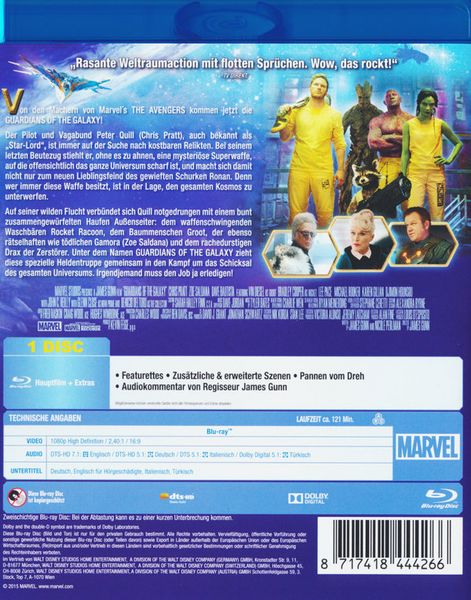 Produktbild: Guardians of the Galaxy
