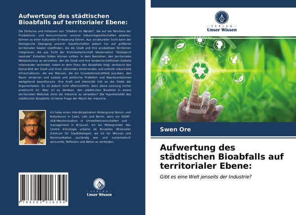Produktbild: Aufwertung des st&auml;dtischen Bioabfalls auf territorialer Ebene: