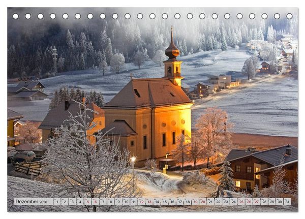 Produktbild: Herzliche Gr&uuml;&szlig;e aus Flachau (Tischkalender 2026 DIN A5 quer), CALVENDO Monatskalender