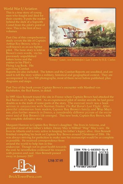 Produktbild: Captain Roy Brown, a True Story of the Great War, Vol. I