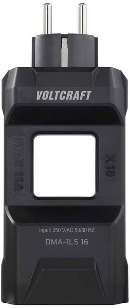 Produktbild: VOLTCRAFT DMA-1LS 16 Messadapter - Dunkelgrau