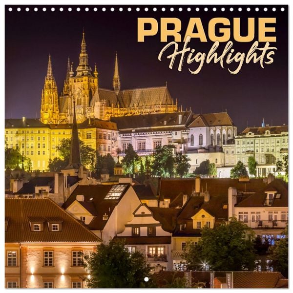 Produktbild: PRAGUE Highlights (Wall Calendar 2026 12 &times; 12 Inch) CALVENDO 12 Month Wall Calendar