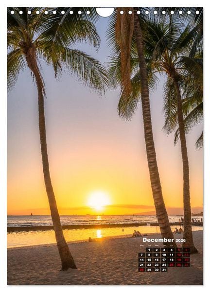 Produktbild: Beautiful Hawaii (Wall Calendar 2026 DIN A4 portrait), CALVENDO 12 Month Wall Calendar