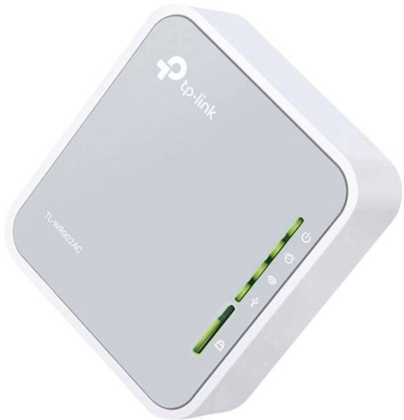 Produktbild: TP-LINK TL-WR902AC WLAN Router, Repeater, Access-Point 2.4 GHz, 5 GHz 750 MBit/s
