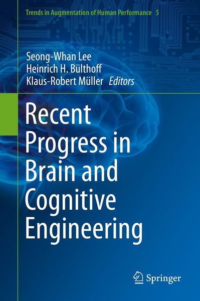 Produktbild: Recent Progress in Brain and Cognitive Engineering