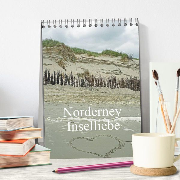 Produktbild: Norderney - Inselliebe (Tischkalender 2026 DIN A5 hoch), CALVENDO Monatskalender
