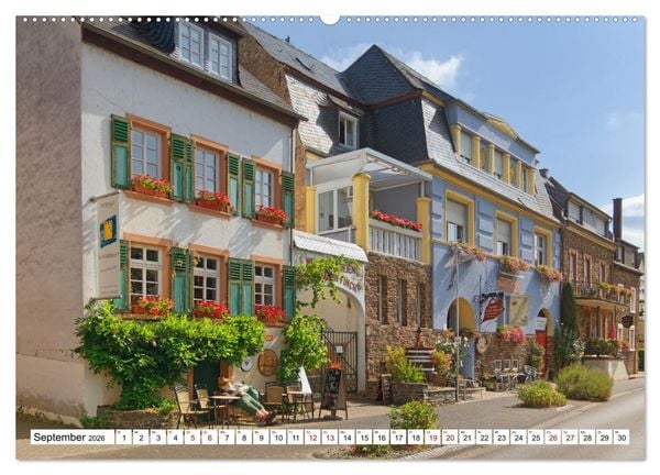Produktbild: Romantisches Moselland (hochwertiger Premium Wandkalender 2026 DIN A2 quer), Kunstdruck in Hochglanz