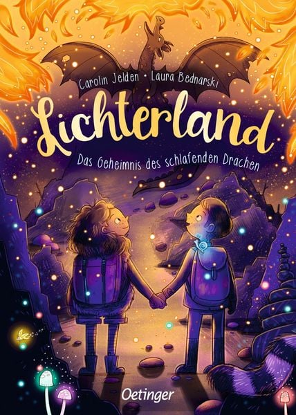 Lichterland 3. Das Geheimnis des schlafenden Drachen, Gebundene Ausgabe von Carolin Jelden, Verlag Friedrich Oetinger GmbH, 978-3-7512-0585-6