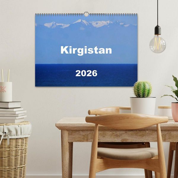 Produktbild: Kirgistan 2026 (Wandkalender 2026 DIN A3 quer), CALVENDO Monatskalender