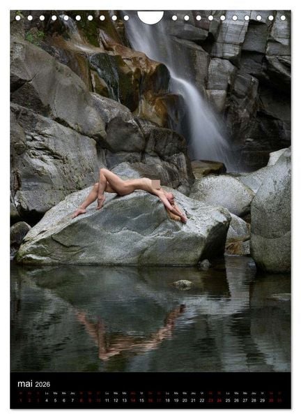 Produktbild: Chutes d'eau au Tessin (Calendrier mural 2026 DIN A4 horizontal), CALVENDO calendrier mensuel