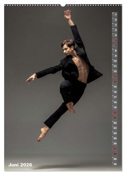 Produktbild: Sinneseindruck Ballett (Wandkalender 2026 DIN A2 hoch), CALVENDO Monatskalender
