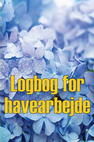 Produktbild: Logbog for havearbejde
