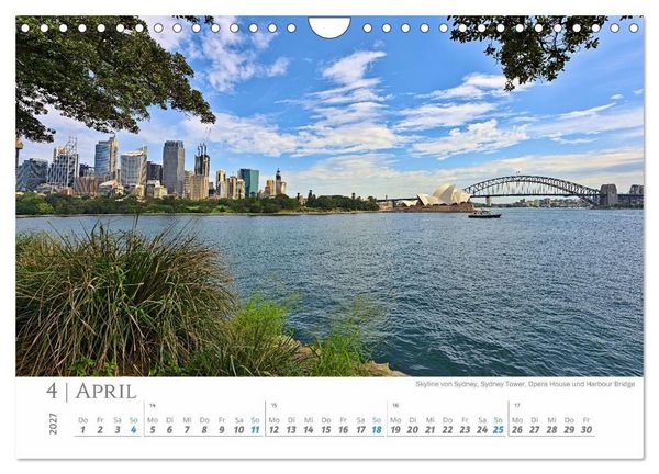 Produktbild: Australien - Highlights Ostk&uuml;ste (Wandkalender 2027 DIN A4 quer), CALVENDO Monatskalender