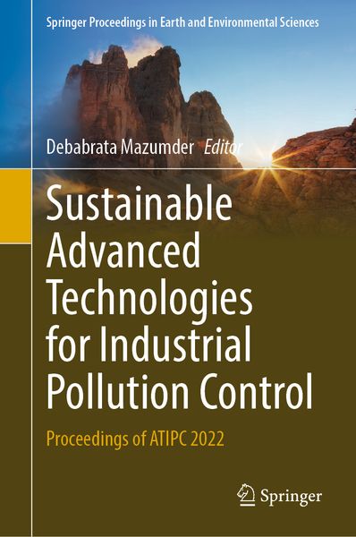 Produktbild: Sustainable Advanced Technologies for Industrial Pollution Control