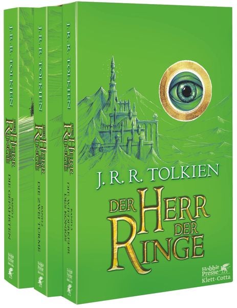 Buchcover zu »Der Herr der Ringe« von J. R. R. Tolkien