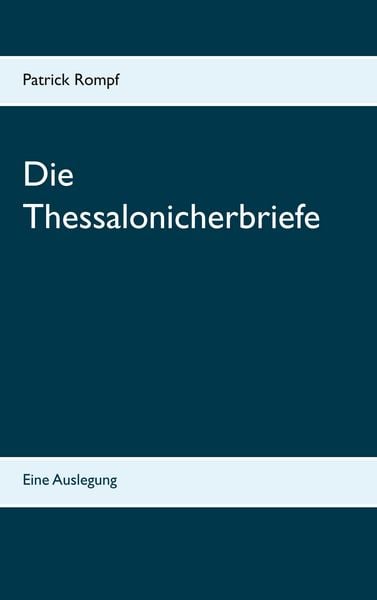 Produktbild: Die Thessalonicherbriefe