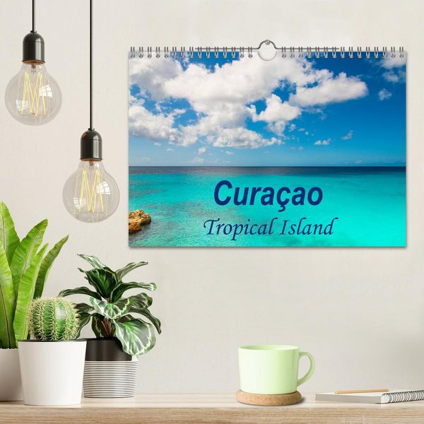 Produktbild: Curacao - Tropical Island (Wall Calendar 2026 DIN A4 landscape), CALVENDO 12 Month Wall Calendar