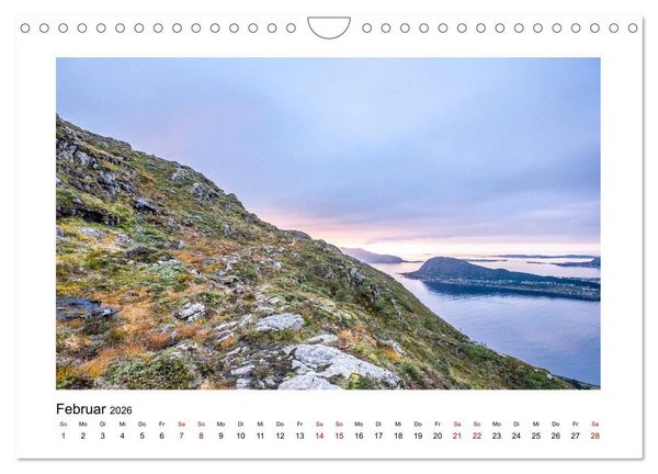 Produktbild: Norwegen Magisches Licht (Wandkalender 2026 DIN A4 quer), CALVENDO Monatskalender