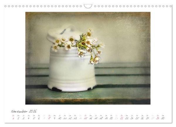 Produktbild: Vintage Flowers (Wandkalender 2026 DIN A3 quer), CALVENDO Monatskalender