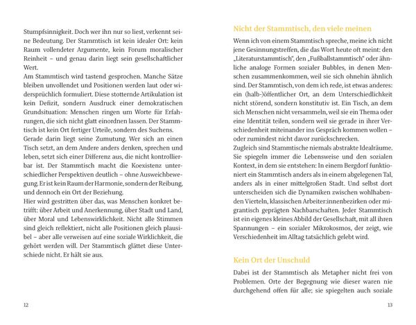 Produktbild: Streiten verbindet! &ndash; Was wir vom Stammtisch lernen k&ouml;nnen