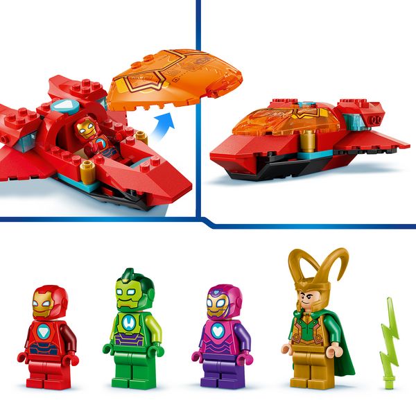 Produktbild: LEGO ǀ Marvel 11211 Iron Man und Seine Fantastischen Freunde Loki vs. Team Iron Man