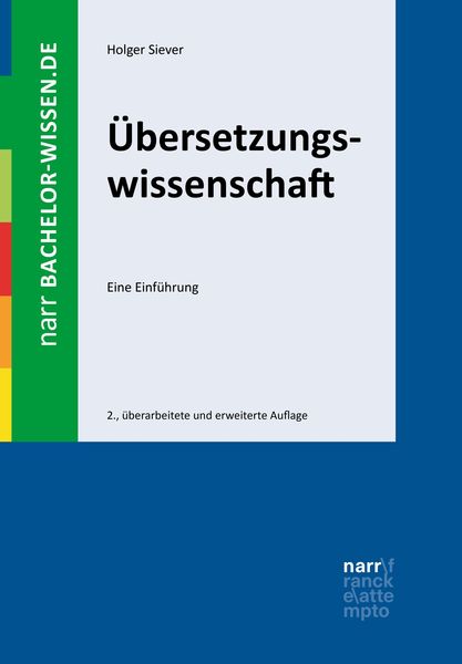 Produktbild: &Uuml;bersetzungswissenschaft
