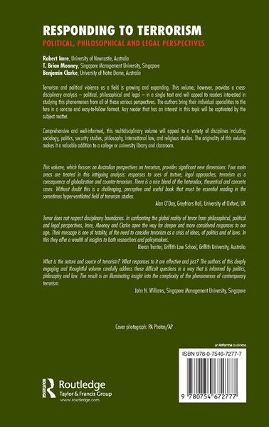 Produktbild: Responding to Terrorism