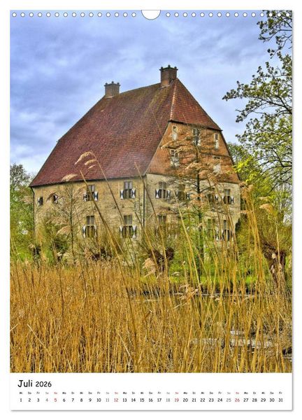 Produktbild: Kreis Coesfeld im M&uuml;nsterland (Wandkalender 2026 DIN A3 hoch), CALVENDO Monatskalender