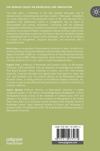 Produktbild: Dr Kazuo Inamori&rsquo;s Management Praxis and Philosophy