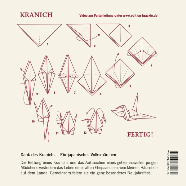 Produktbild: Dank des Kranichs / SC