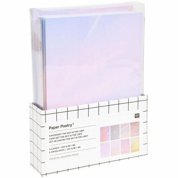 Produktbild: Kartenset The Sky is the Limit , B6, 8 Karten, 8 Umschl&auml;ge