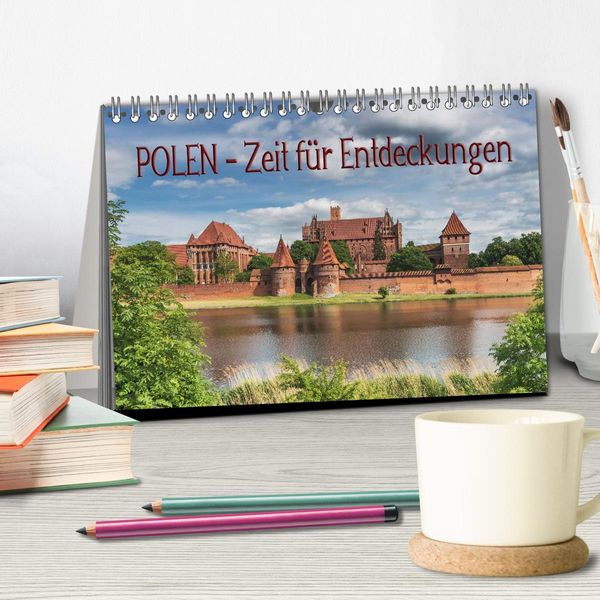 Produktbild: Polen &ndash; Zeit f&uuml;r Entdeckungen (Tischkalender 2026 DIN A5 quer), CALVENDO Monatskalender