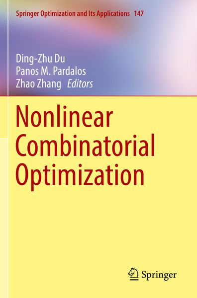 Produktbild: Nonlinear Combinatorial Optimization