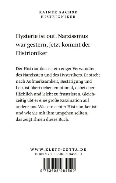 Produktbild: Histrioniker